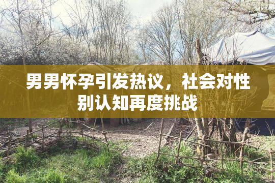 男男怀孕引发热议，社会对性别认知再度挑战