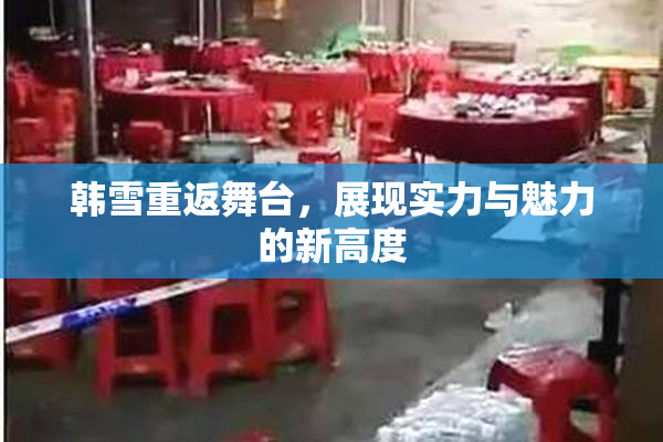 韩雪重返舞台，展现实力与魅力的新高度