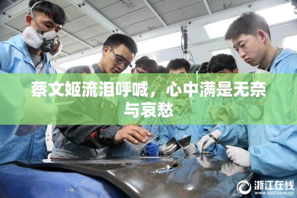 蔡文姬流泪呼喊，心中满是无奈与哀愁