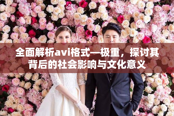 全面解析avi格式―极重，探讨其背后的社会影响与文化意义