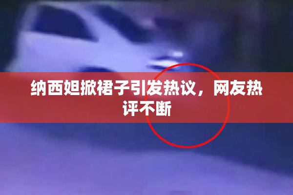 纳西妲掀裙子引发热议，网友热评不断