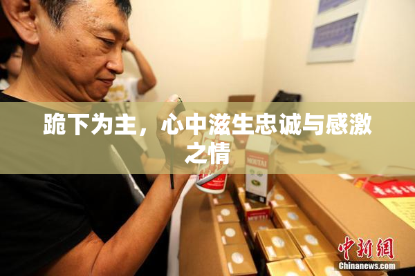 跪下为主，心中滋生忠诚与感激之情