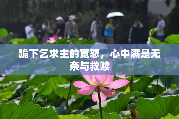 跪下乞求主的宽恕，心中满是无奈与救赎