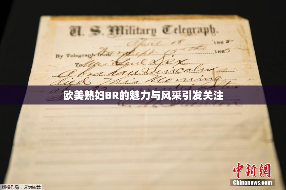欧美熟妇BR的魅力与风采引发关注